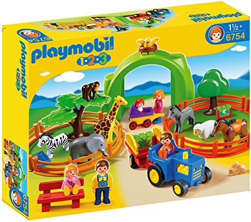 Playmobil 6754 1.2.3 Large Zoo