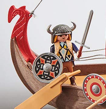 Playmobil 9891 - Viking Ship with 3 Viking Figures