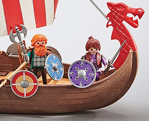 Playmobil 9891 - Viking Ship with 3 Viking Figures