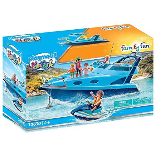 Playmobil 70630 FunPark Yacht with Jet Ski