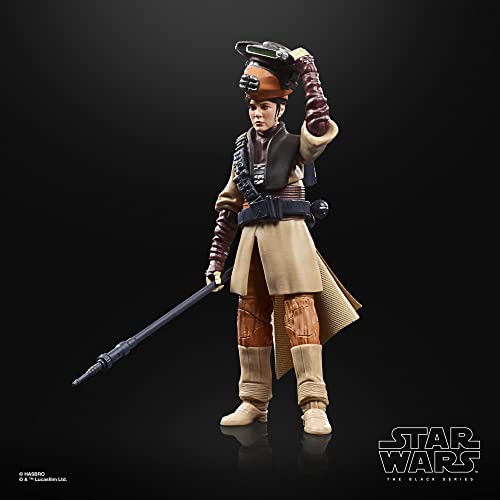 Star Wars The Black Series Princess Leia Organa Boushh Figure Toy 15cm