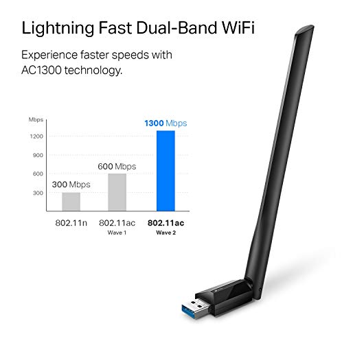 TP-Link WiFi Network Adapter AC1300 Dual Band USB 3.0