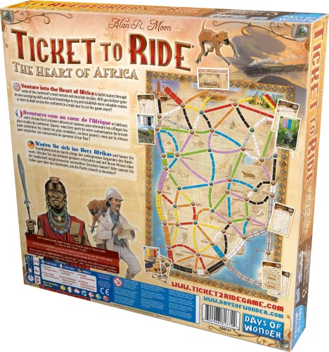 Days of Wonder |Ticket to Ride Europe Board Game