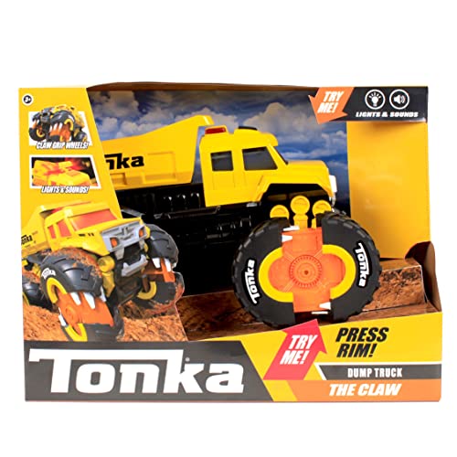 Tonka 6121 The CLAW Lights and Sounds Dump Truck Toy