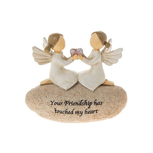 Your Friendship Has Touched My Heart Sentimental Pebble Gift - A Heartfelt Way to Show Your Appreciation